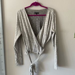 Universal Standard Lounge Wrap Top